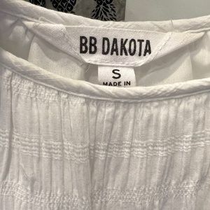 BB Dakota white maxi dress  size small